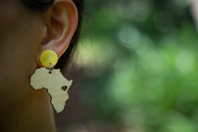 Africa Kenya earrings - Atelier ChaNoir