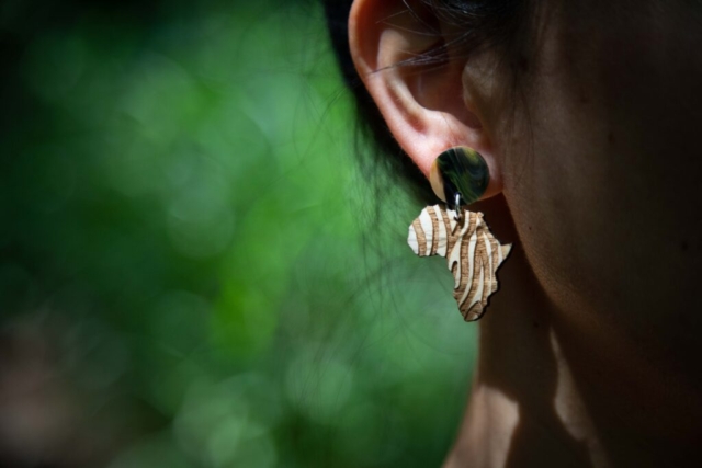 Africa earrings - Atelier ChaNoir
