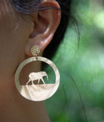 Elephant earrings - Atelier ChaNoir