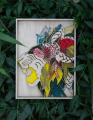 Multilayered lion - Atelier ChaNoir